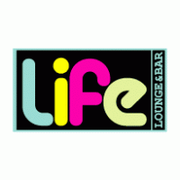Life Lounge & Bar Logo PNG Vector