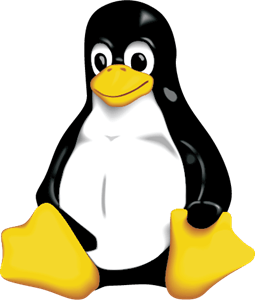 Linux Tux Logo PNG Vector