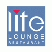 Lite Lounge Restaurant Logo Vector
