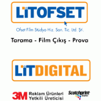 Litofset Logo Vector