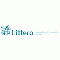 Littera interpreting and translation services Logo PNG Vector