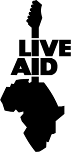 Live Aid Logo Vector