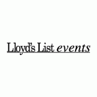 Lloyd's List events Logo PNG Vector
