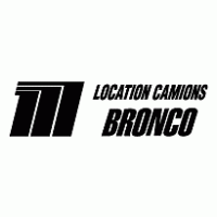 Location Camions Bronco Logo PNG Vector