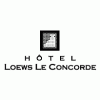 Loews Le Concorde Hotel Logo PNG Vector