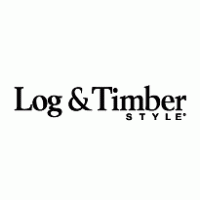 Log & Timber Style Logo PNG Vector