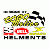 Logomotion Helment Designs Logo PNG Vector