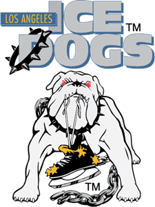 Long Angeles Ice Dogs Logo PNG Vector