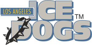 Long Angeles Ice Dogs Logo Vector