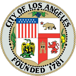 Los Angeles City Seal Logo Vector