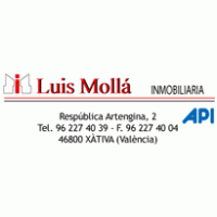 Luis Molla Inmobiliaria Logo PNG Vector