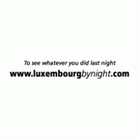 Luxembourg by Night Logo Vector