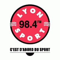 Lyon Sport 98.4 FM Logo PNG Vector