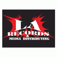 L.A. Records & Media Distributing Logo PNG Vector