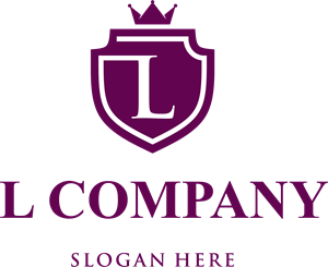 L Letter Company Logo Vector