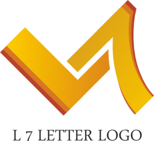 L7 Letter Logo PNG Vector