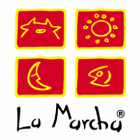 LA MARCHA BAR Logo PNG Vector
