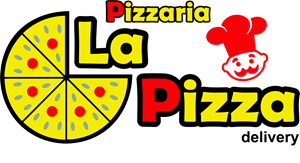 La Pizza Logo PNG Vector