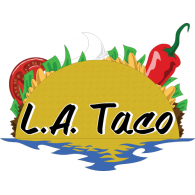 LA Taco Logo Vector