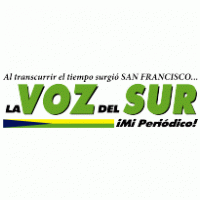 La voz del sur Logo PNG Vector