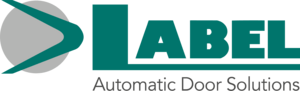 Label Automatic Door Logo PNG Vector