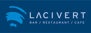 Lacivert Cafe Bar Restoran Logo Vector
