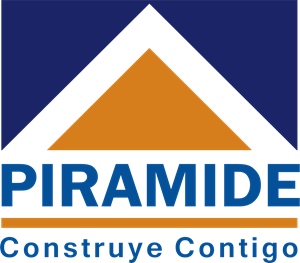 Ladrillos Piramide Logo PNG Vector