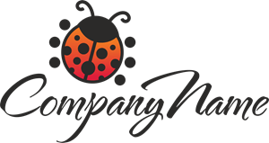 Ladybug Logo Vector