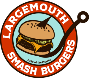 Largemouth Smash Burgers Logo PNG Vector