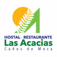 las acacias hostal restaurante Logo Vector
