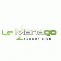 Le Manago Supper Club Logo PNG Vector