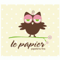 Le Papier - Papeleria Fina Logo Vector