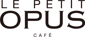 LE PETIT OPUS CAFÉ Logo Vector