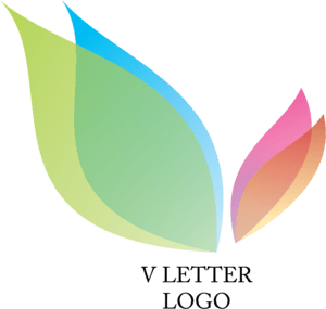 Leaf Letter Logo PNG Vector