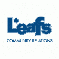 Leafs Community Relations Logo Vector
