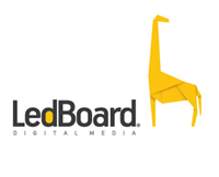 Ledboard Digital Media Logo Vector