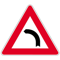 LEFT BEND SIGN Logo PNG Vector