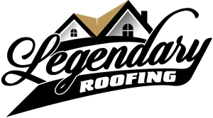 Legendary Roofing Logo Vector
