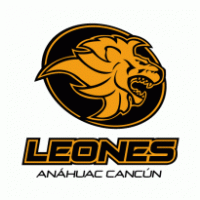 Leones Anáhuac Cancún Logo Vector