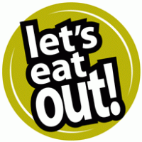 Let's Eat Out! Utah Logo Vector