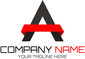 Letter A Company Logo PNG Vector