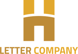 Letter H Company Logo Vector
