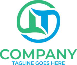 Letter T Company Logo PNG Vector