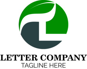 Letter T Company Nature Logo PNG Vector