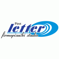letter Pirot Logo Vector
