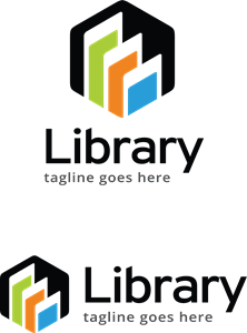 Library Logo PNG Vector