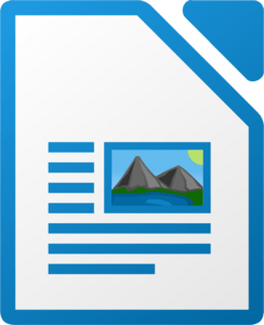 LibreOffice Writer Logo PNG Vector