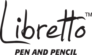 Libretto Pen and Pencil Logo Vector
