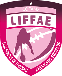 LIFFAE Liga Femenil de Football Americano Equipado Logo PNG Vector