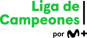 Liga de Campeones por Movistar Plus+ Logo PNG Vector
